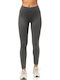 Women's Long Training Legging High Waisted Anthracite