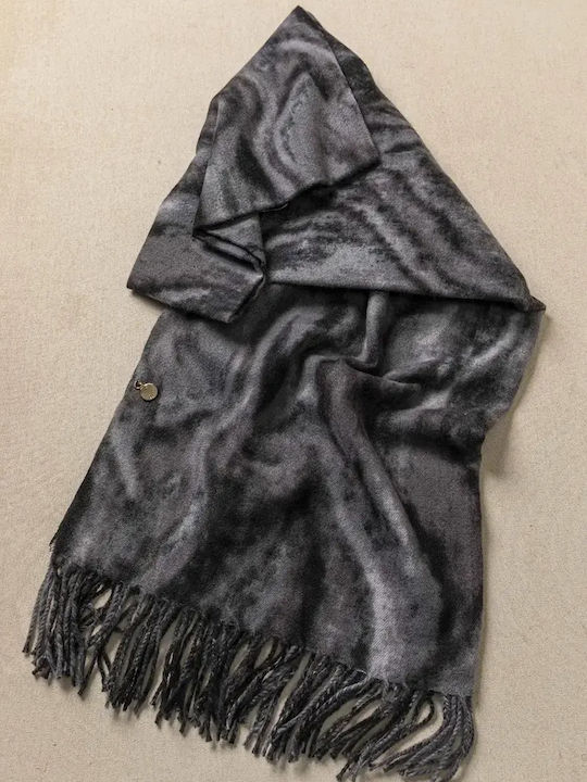 Fragola Women's Wool Scarf Black