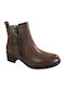 Stiefeletten Damen Braun