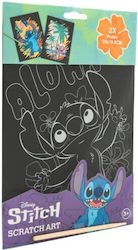 Canenco Disney Stitch Stitch Scratch Art 26x19.5cm 2 Pieces St23346v