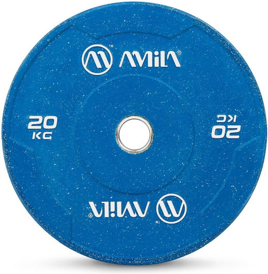 AMILA Olympic Type Metal Plate 1 x 20kg Φ50mm With Handles