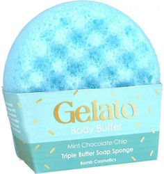 Bomb Cosmetics Gelato Body Buffer Schwamm Zum Waschen Des Körpers Minz-Schokoladen-Chip 200g Bomb Cosmetics Gelato Body Buffer Schwamm Zum Waschen Des Körpers Minz-Schokoladen-Chip 200g