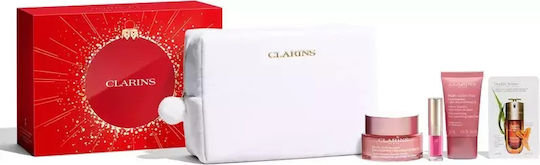 Clarins Set Îngrijire Multi-Active pentru Anti-Îmbătrânire Hidratare și Strălucire 5 Bucăți