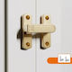 Sliding Door Lock Screw Adjustable Height 0-7 mm Gold