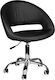 Salon Tech Wheeled Stool Black