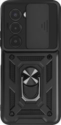 Калъф Mayaxess Xiaomi Redmi 15 5g Магнитен Въртящ Се Пръстен Капак За Камера Черен