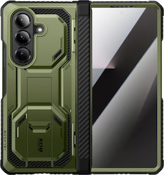 I-blason Case Galaxy Z Fold 7 Armorbox Collection Tempered Glass Kickstand Dark Green