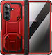 I-blason Case Galaxy Z Fold 7 Armorbox Collection Tempered Glass Kickstand Red