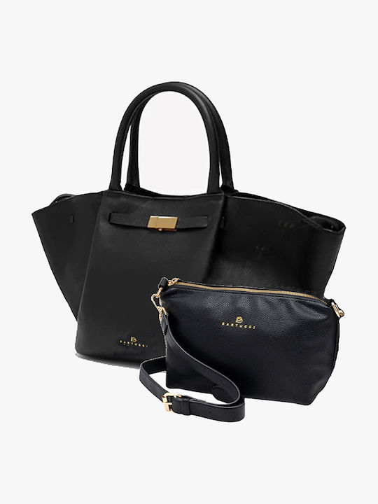 Bartuggi Set Geantă de damă Tote De mână Neagră