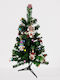 Christmas Decorative Wood Tree 60cm Adorned Green