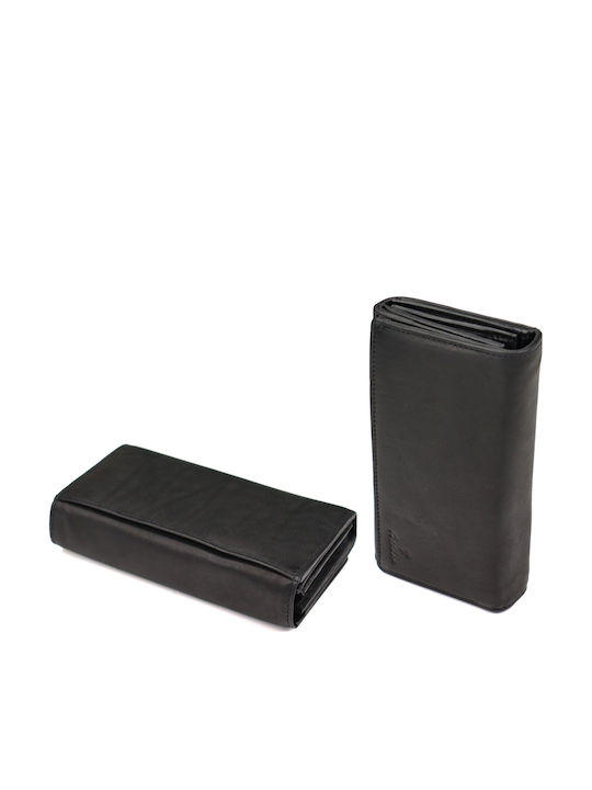 Small Leather Women's Wallet Classic Black
