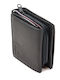 Small Leather Women's Wallet Classic Black