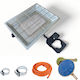 Complete Gas Burner Package Nurgaz 3000 W Heater 2 M Gas Hose 2 Clamps Cylinder Gauge Cobi Smart