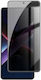 Xiaomi Poco X7 Pro Kalebol High-aluminum Screen-printed Full-coverage Black-border Privacy Tempered Glass Film