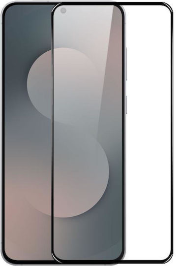 Samsung Galaxy S25 Fe 5g Northjo A++ Screen Full Glue Silk Printing Tempered Glass Film