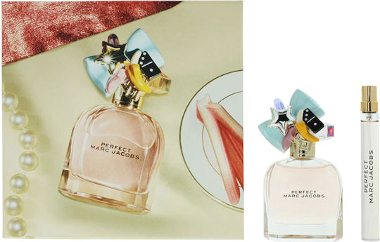 Set Marc Jacobs Perfect Eau De Parfum Women's 50 Ml + Perfect Eau De Parfum Women's 10 Ml