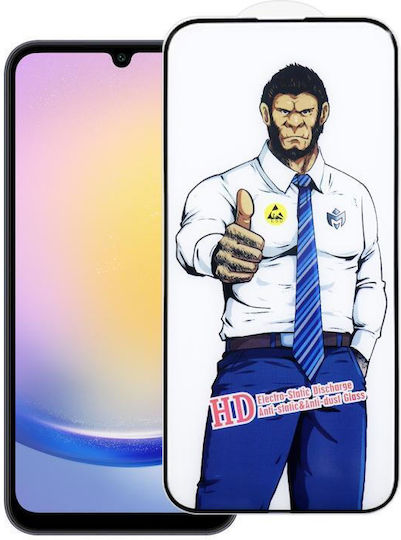 Samsung Galaxy A25 5G Gorilla Explosionssicheres Anti-Fingerprint Hd Gehärtete Glasfolie