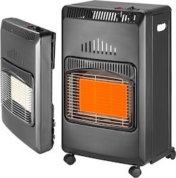 Bakaji Gas Heater 4200W Black 42x37x74.5cm Bakaji Gas Heater 4200W Black 42x37x74.5cm