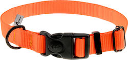 4wild 25 Mm Neon-Orangenes Hundehalsband 37-57 Cm