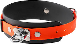 4wild Biothane Tracking Collar 50 Mm Black-orange 38-52 Cm