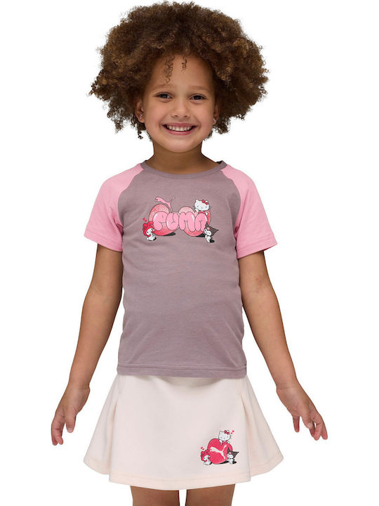 Tricou pentru copii Gray Hello Kitty Friends