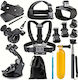 Techsuit Accessory Kit Camquest 15in1 Sa15 GoPro Action Camera Black Bulk
