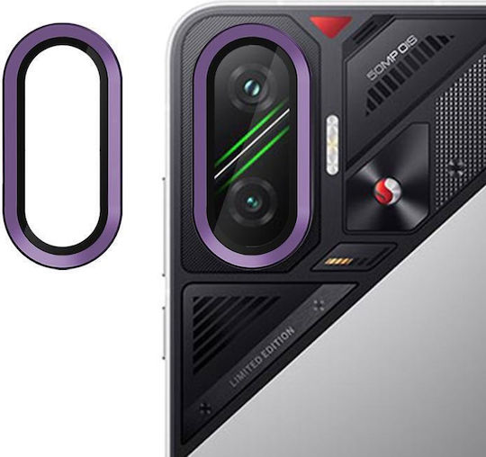 Kalebol Προστασία Κάμερας Tempered Glass Μωβ για το Xiaomi Poco F7