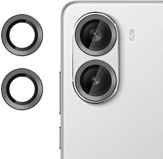 Kalebol Camera Protection Tempered Glass Black for the Xiaomi Poco X7 Pro, Redmi Turbo 4
