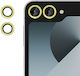 Kalebol Camera Protection Tempered Glass Gold for the Samsung Galaxy Z Flip6