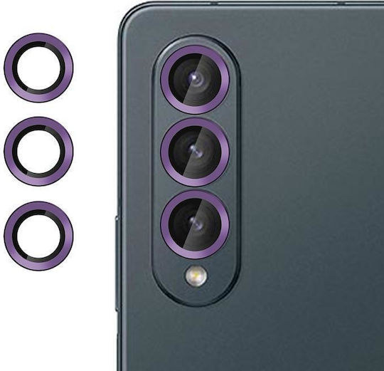 Kalebol Camera Protection Tempered Glass Purple for the Samsung Galaxy Z Fold4