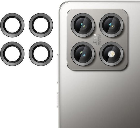 Kalebol Camera Protection Tempered Glass Black for the Xiaomi 14T