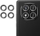 Kalebol Camera Protection Tempered Glass Black for the Redmi Note 14 Pro 4G