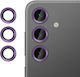 Kalebol Camera Protection Tempered Glass Purple for the Samsung Galaxy S25 FE 5G