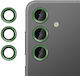 Kalebol Camera Protection Tempered Glass Green for the Samsung Galaxy S25 FE 5G