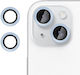 Kalebol Протектор за камера Закалено стъкло Blue за iPhone 13 mini