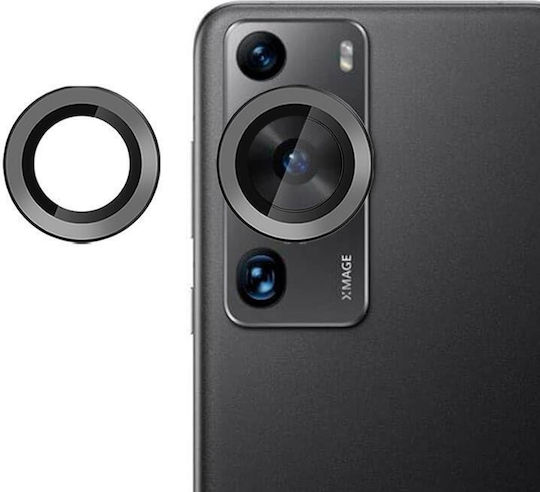 Kalebol Προστασία Κάμερας Tempered Glass Μαύρο για το Huawei P60, P60 Pro, P60 Art