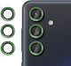 Kalebol Camera Protection Tempered Glass Green for the Samsung Galaxy M55
