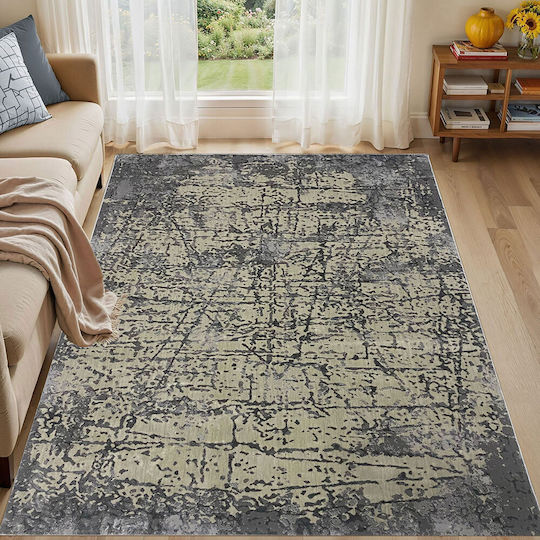 Rug Rectangular Grey