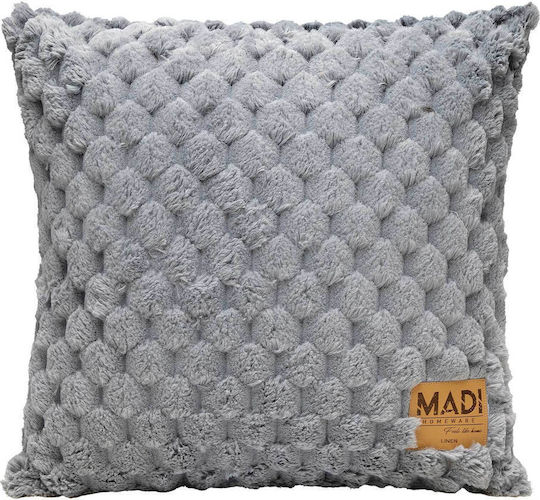 Madi Μαξιλάρι Maisony Grey 45x45εκ. Madi Μαξιλάρι Maisony Grey 45x45εκ.