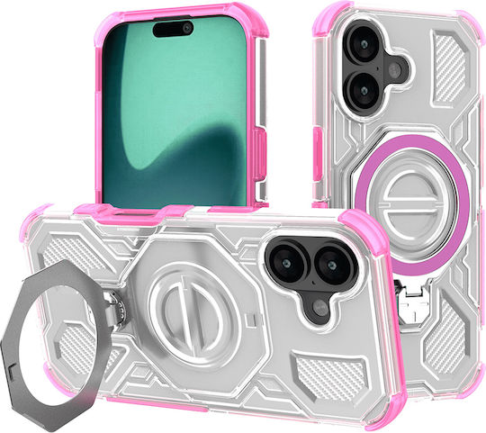 Techsuit Carbon Umschlag Rückseite Transparent (iPhone 17)