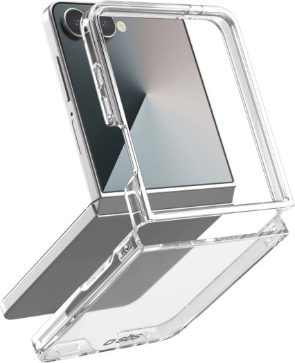 SBS Задна корица Пластмаса Прозрачен (Galaxy Z Flip)