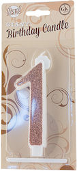 Huge Number Candles No 1 Bronze Lumea