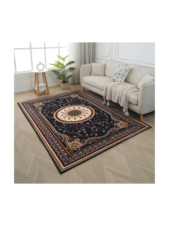Homeone London Modern Velvet Bedroom Rugs Set 3pcs
