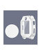 Watch Plastic Case in White color for Imoo Watch Phone Z6, Z6A, Z6 Pro
