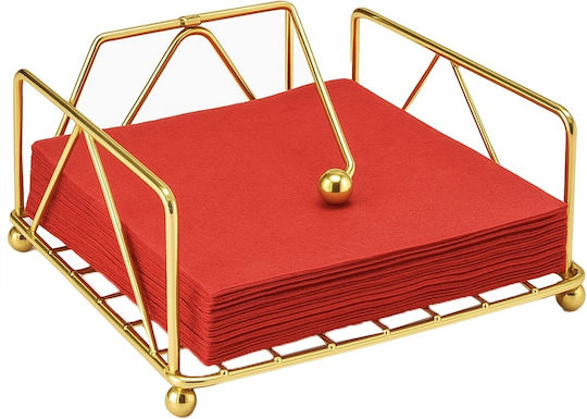 Serviettenhalter Gold 18.5x9cm