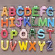 Wooden Magnetic Letters 5cm of English Alphabet 26 pcs 16pxd37