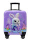 Kourk Kids Cabin Hard Suitcase with 4 Wheels Height 44cm