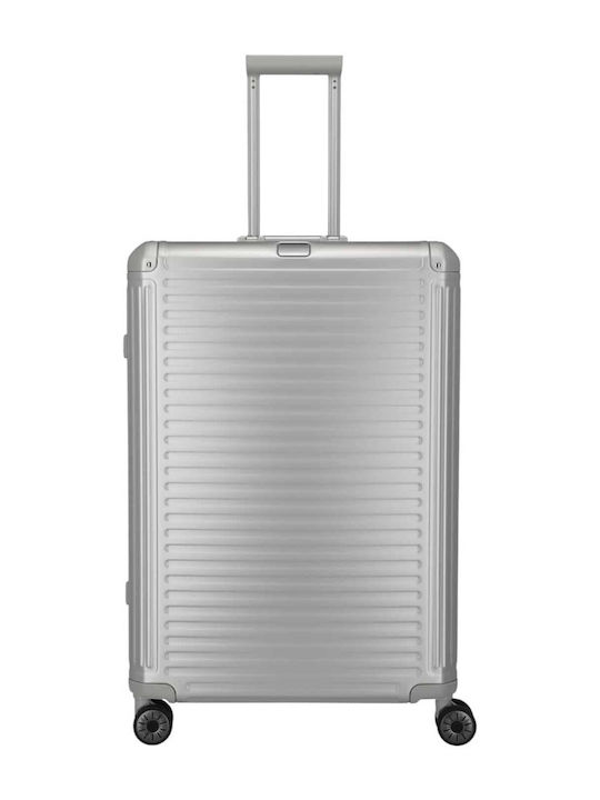 Travelite Großer Koffer Silber