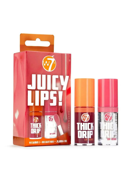 W7 Cosmetics Juicy Lips Make-up-Set Foolish & I...