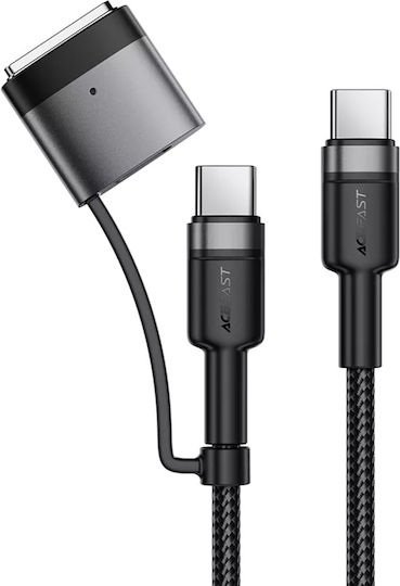 Acefast USB 2.0 Kabel USB-C männlich - USB-C 240W Schwarz 1.2m